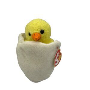 Ty Beanie Babies Egbert Chick In Egg Plush Toy